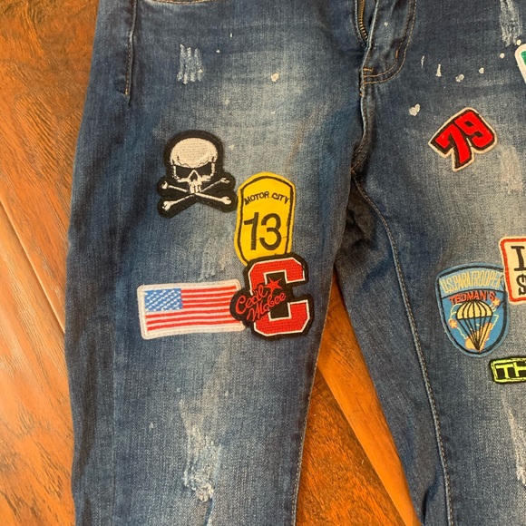 Patch jeans by SWEEWE Paris - Picture 2 of 9